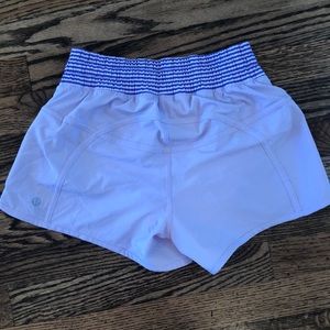 Lululemon running shorts size 4
